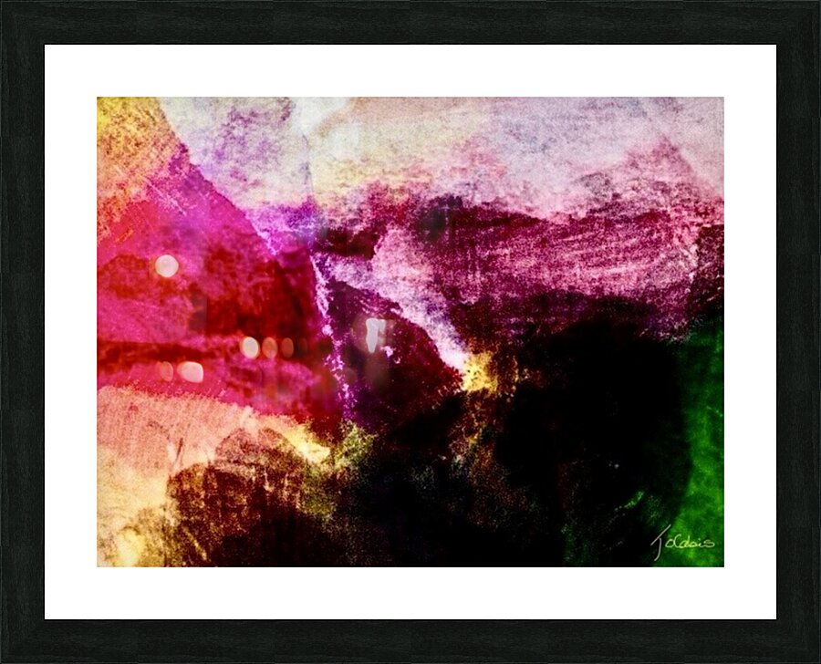Artefacts dores Picture Frame print