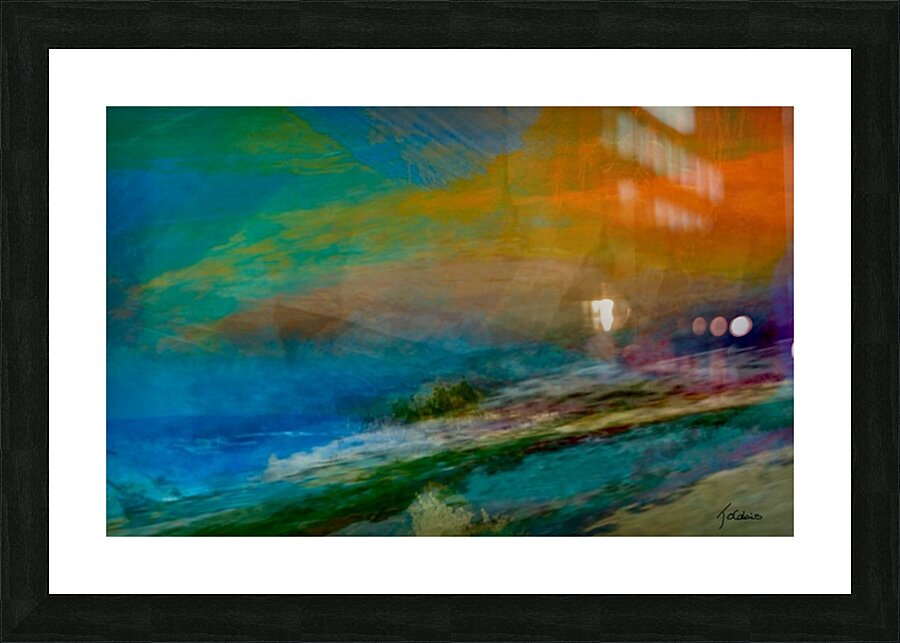 Rivage Picture Frame print