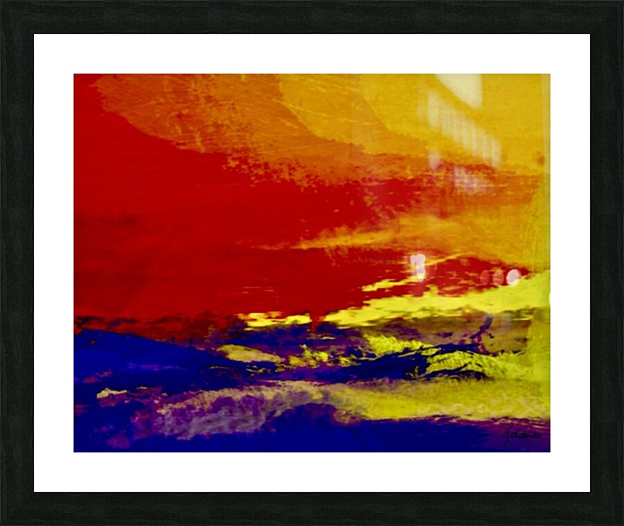 Le ruisseau  Picture Frame print