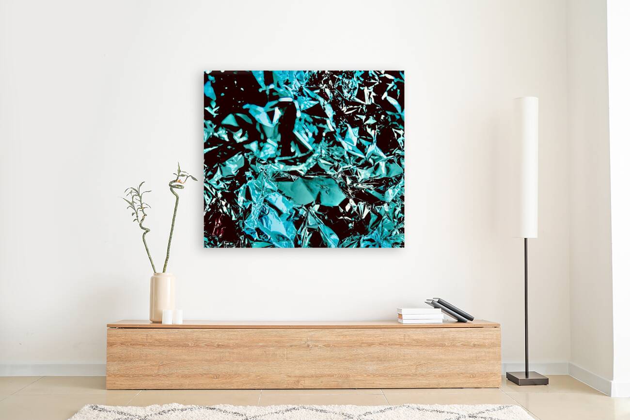 Metallique bleu Reproduction