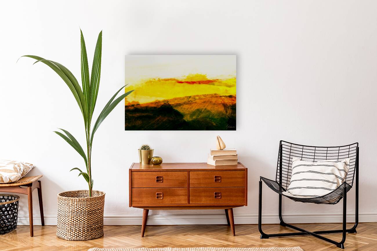 Coucher de soleil  Reproduction