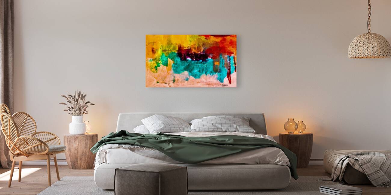 Horizon turquoise  Reproduction