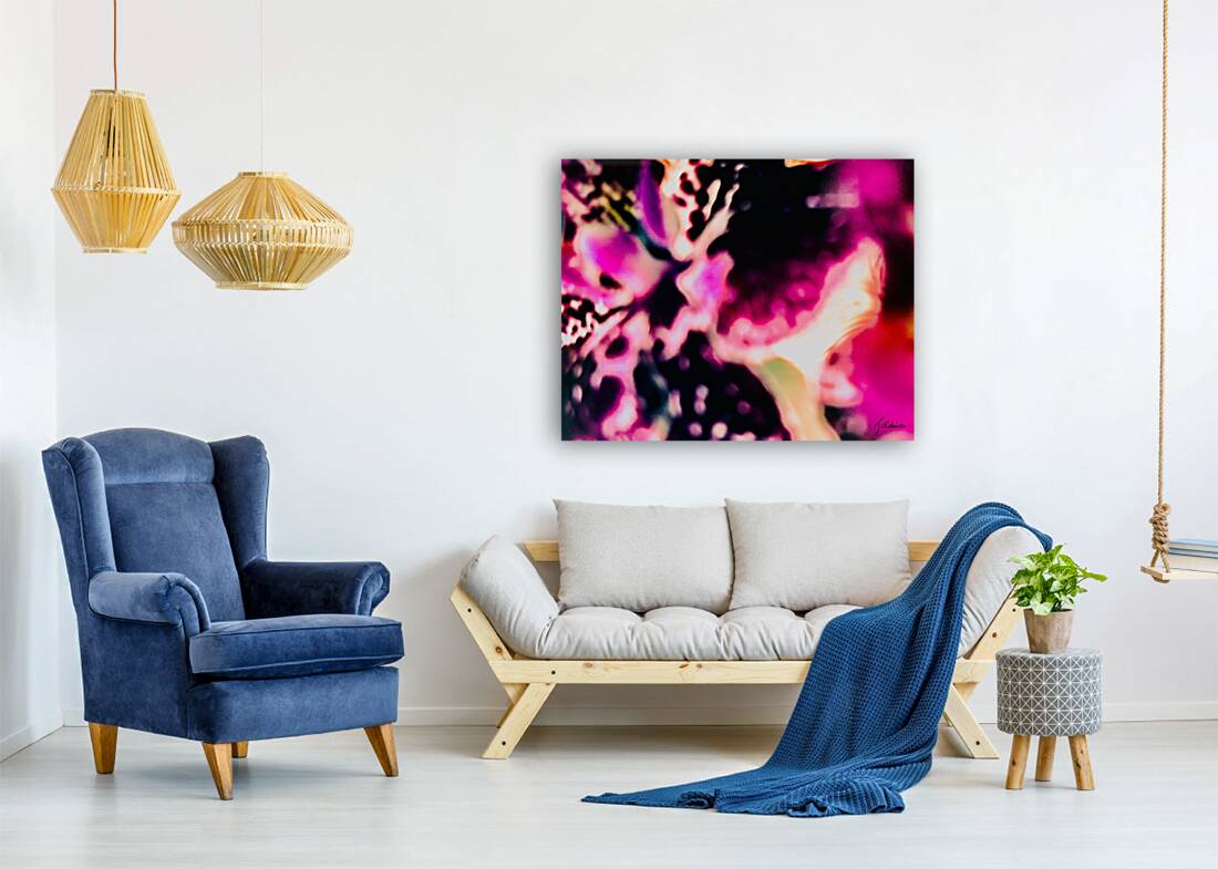 Mauve orchidee  Reproduction
