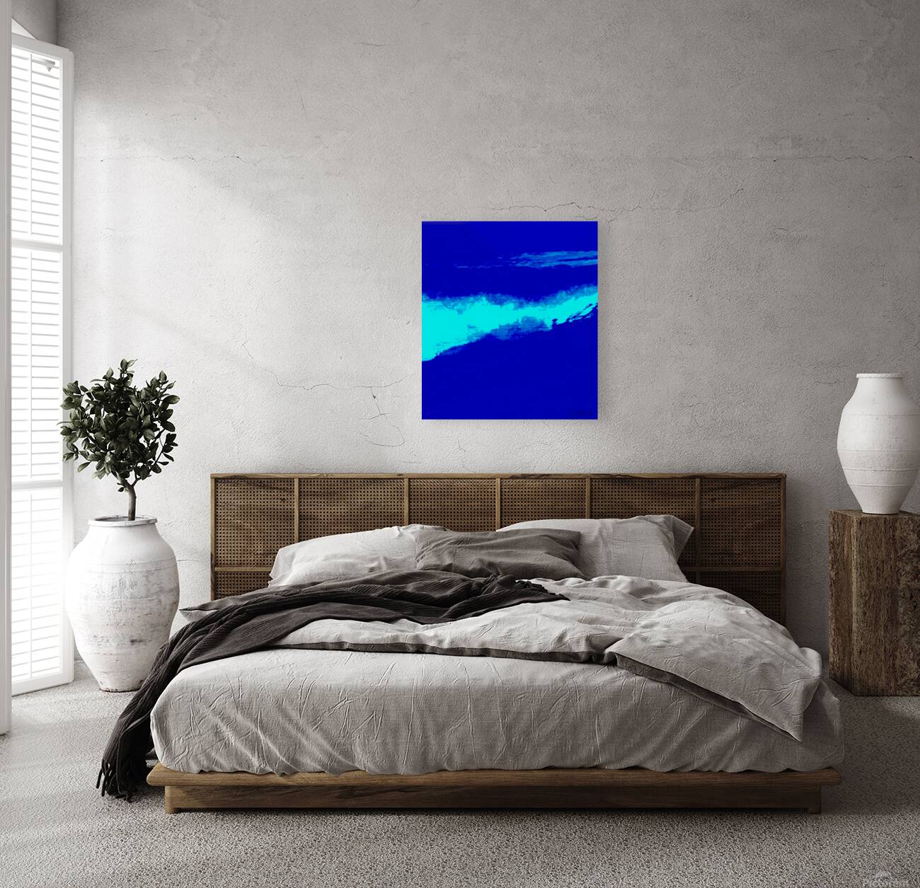 La grosse vague  Reproduction