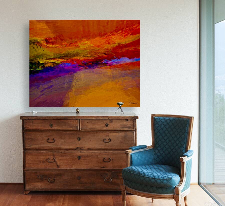 Ciel rouge  Reproduction