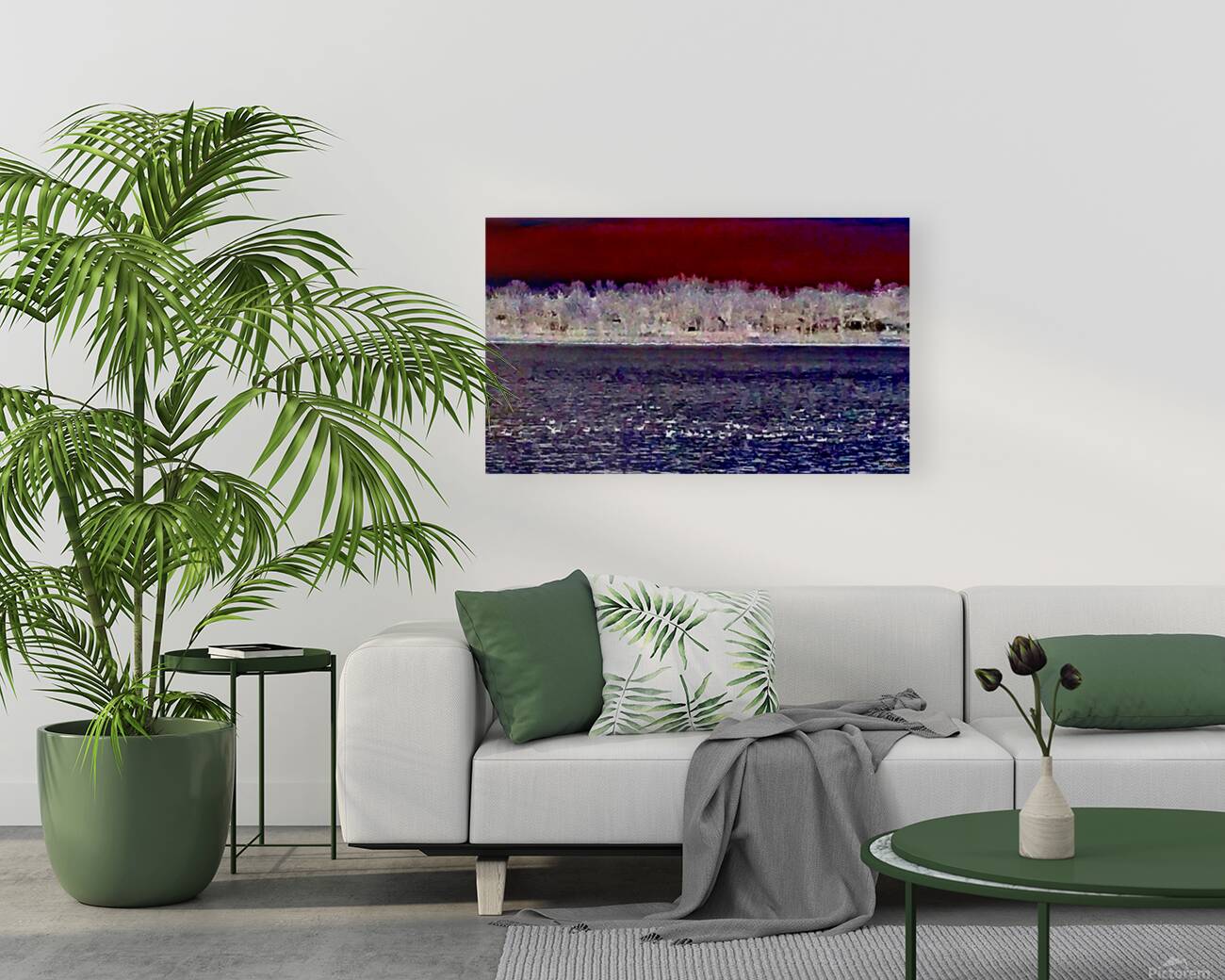 Arbres givres  Reproduction