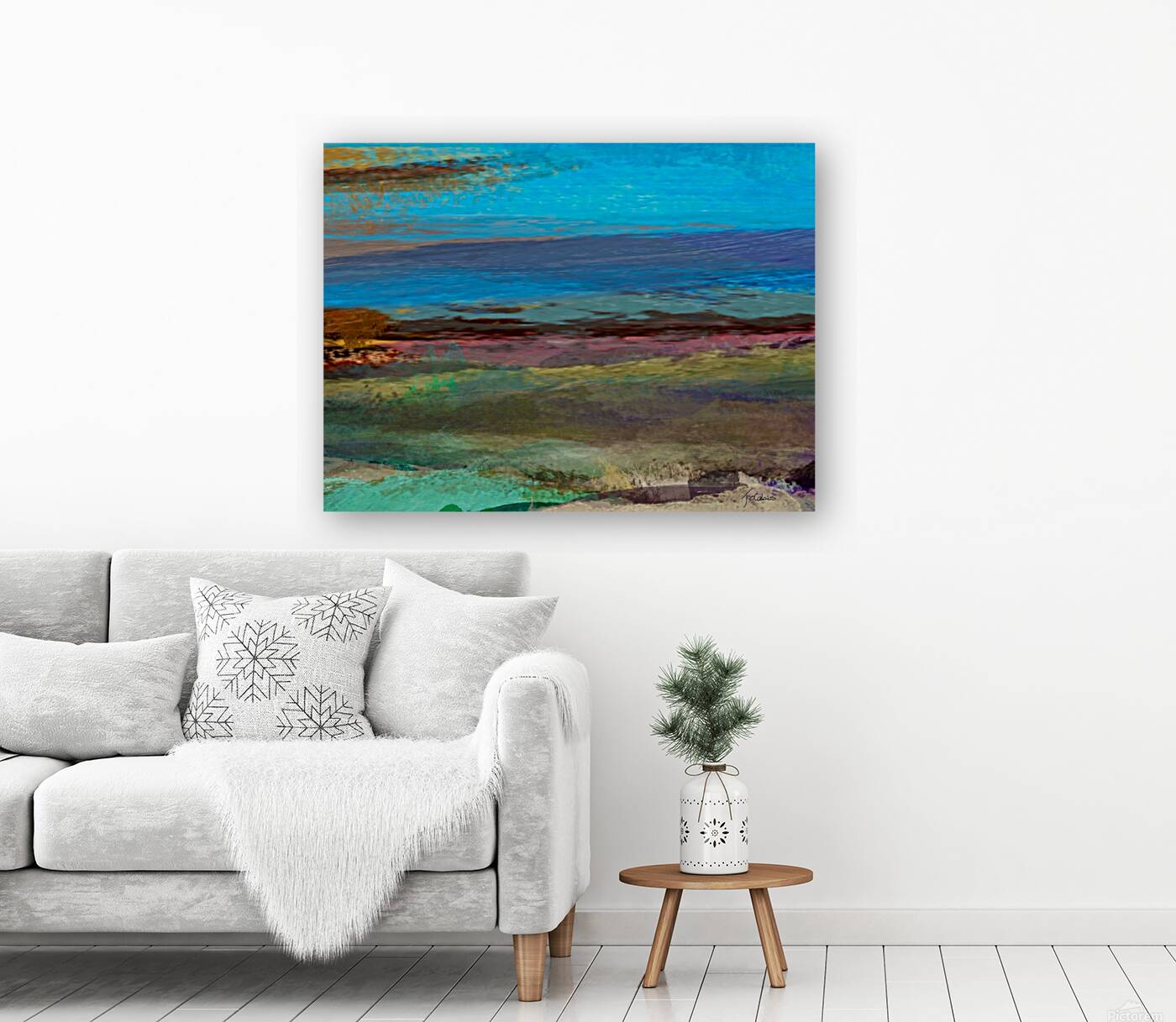 Bord de mer Reproduction