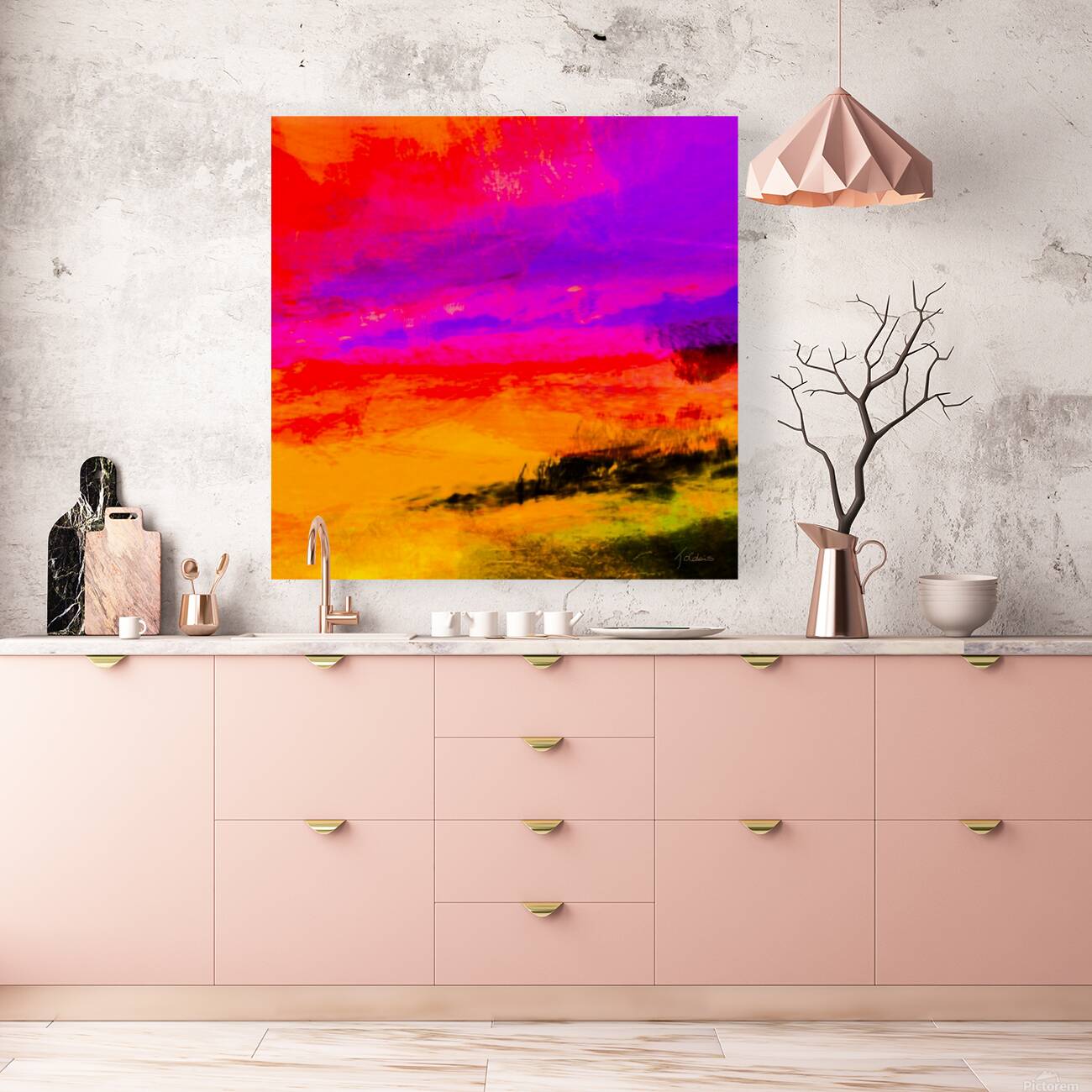 Paysage d’ete  Reproduction