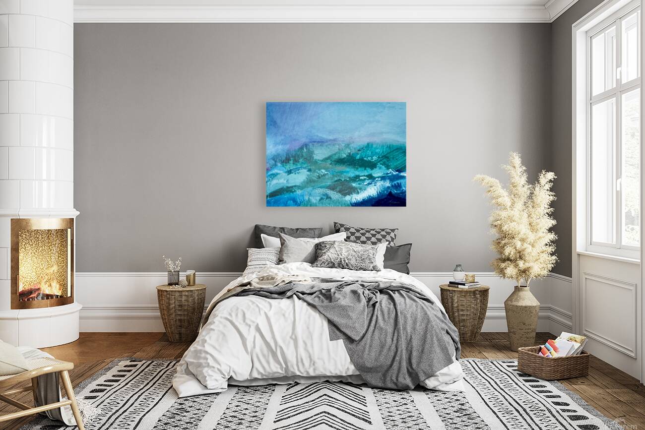 Paysage d’hiver Reproduction