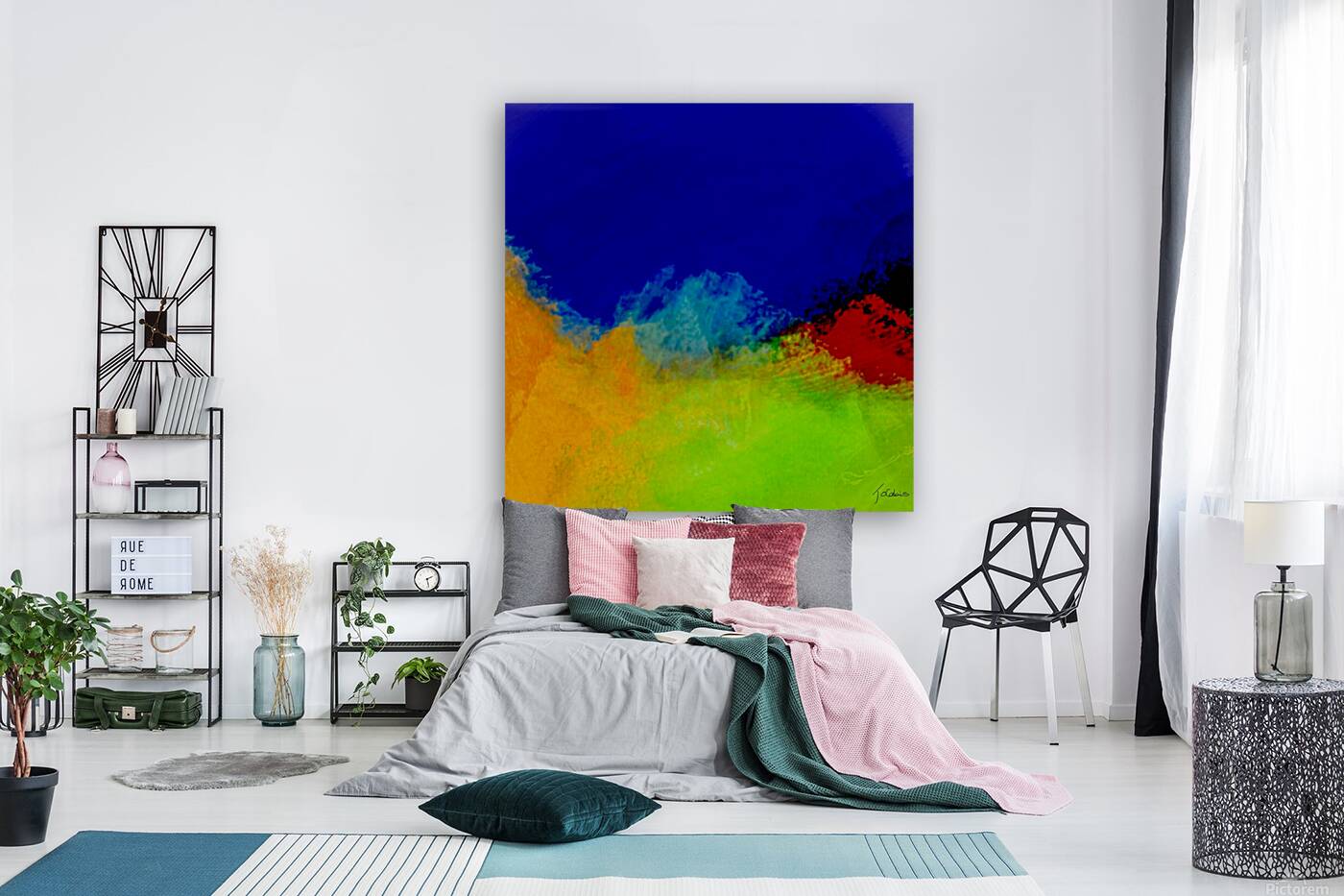 Couleurs vives Reproduction