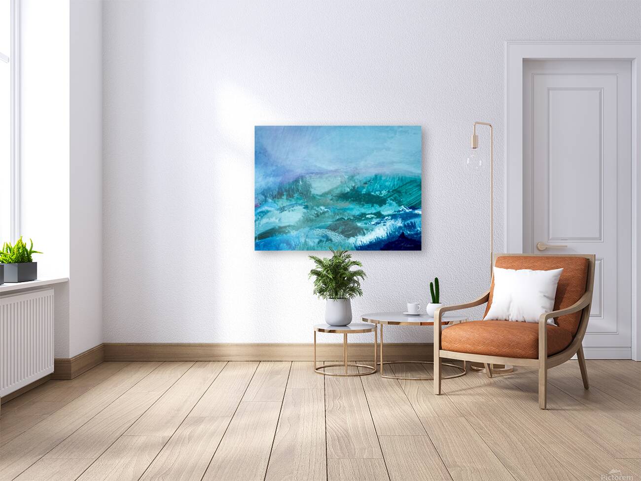 Paysage d’hiver Reproduction