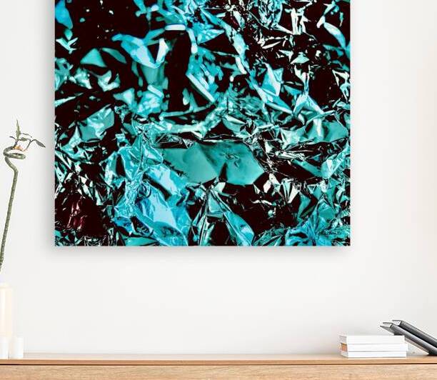 Metallique bleu Reproduction