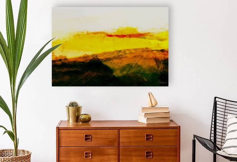 Coucher de soleil  Reproduction