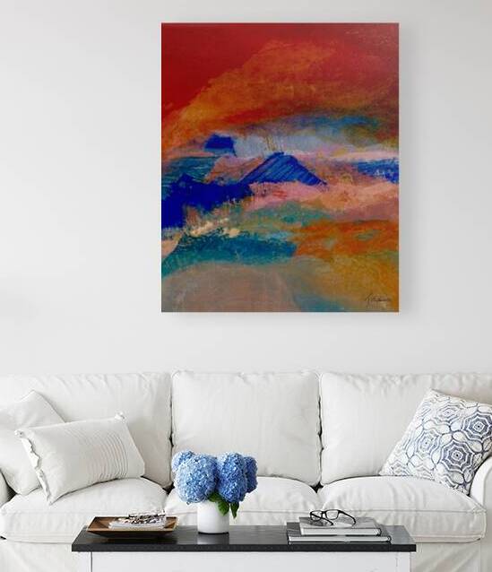 Paysage d’ete  Reproduction