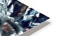 Metal argente  HD Metal print