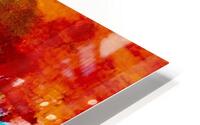 Horizon turquoise  HD Metal print