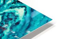 Meandres bleues HD Metal print
