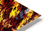 Fibres HD Metal print
