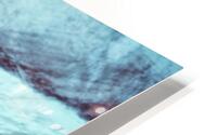 Piste de ski HD Metal print