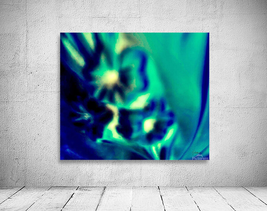 Fleurs vertes  Wall Preview