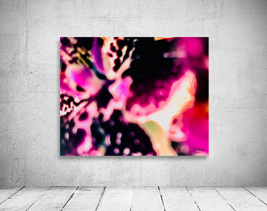 Mauve orchidee  Wall Preview