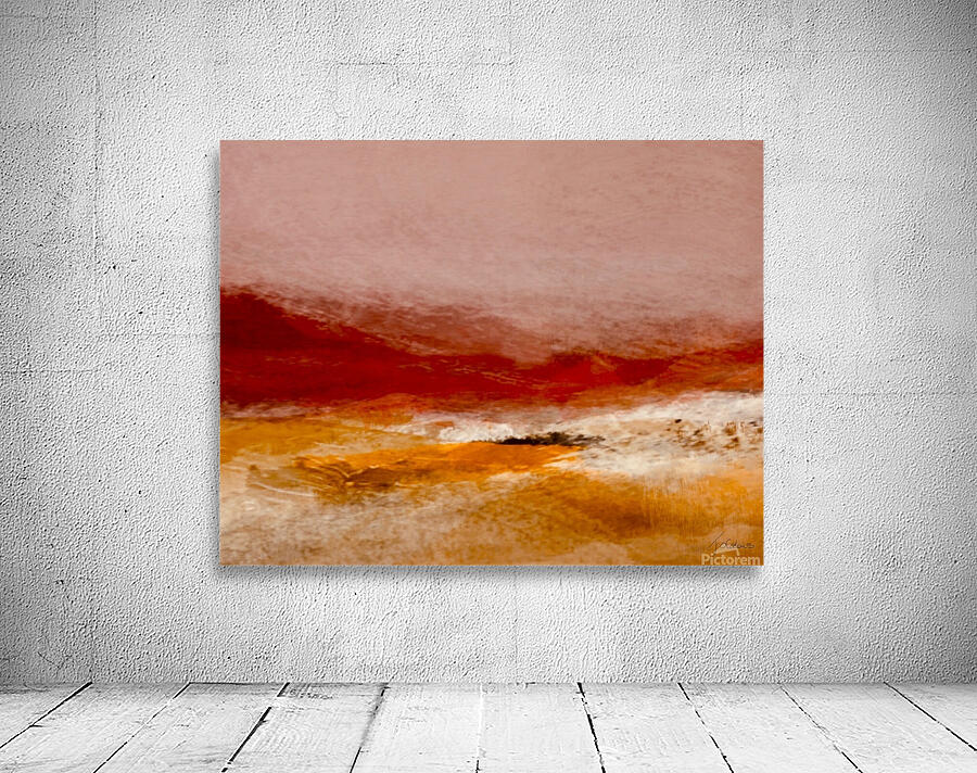 Vallee rouge  Wall Preview