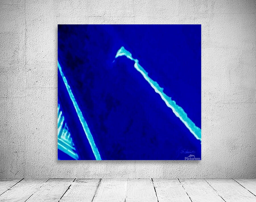 Laser bleu  Wall Preview