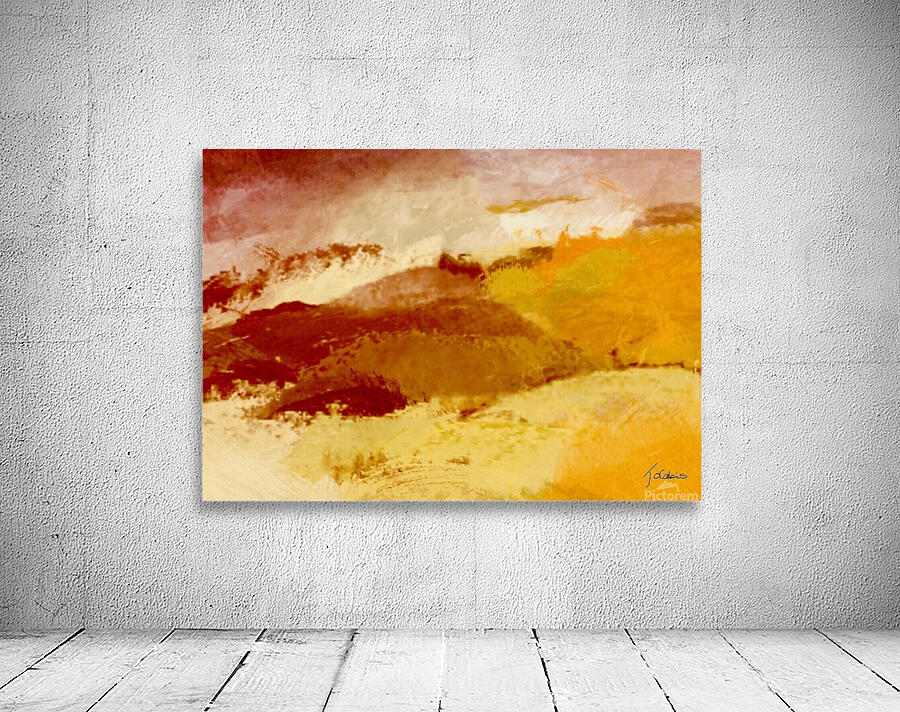 Paysage dore  Wall Preview