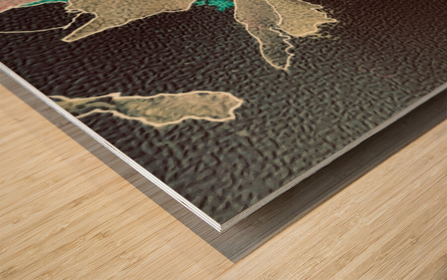 Eclosion  Wood print