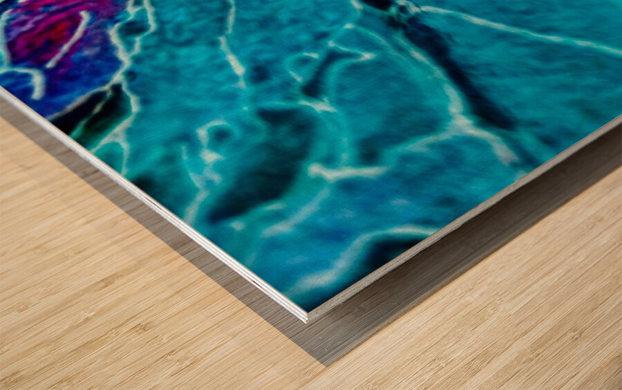 Iconique  Wood print