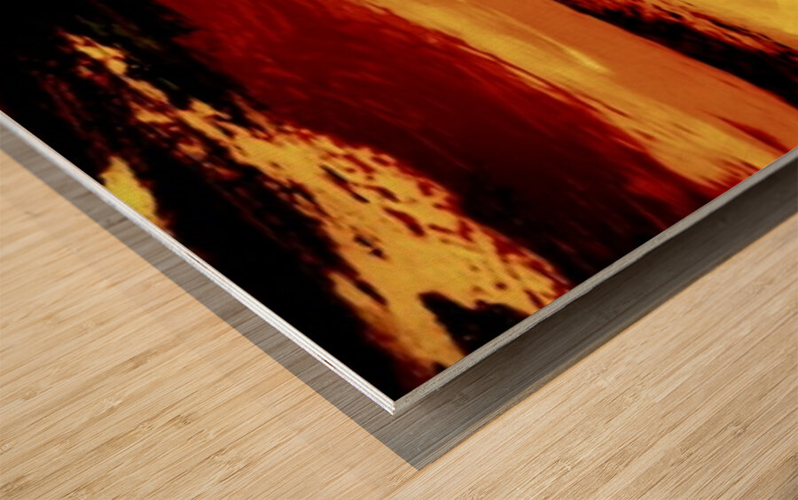 Penombre  Wood print