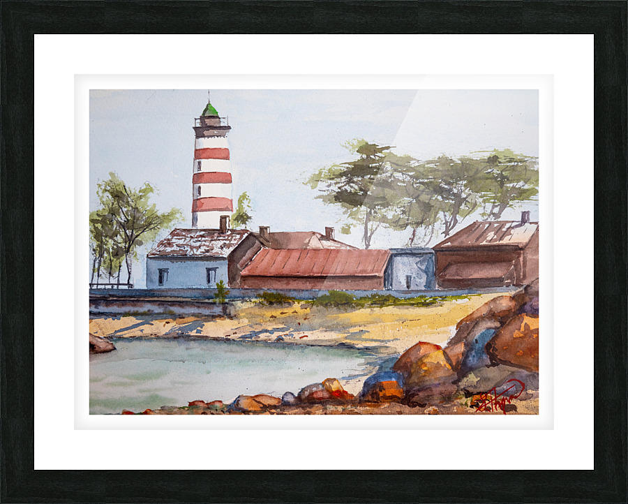 Lighthouse Picture Frame Printing