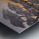Coucher de Soleil Metal print
