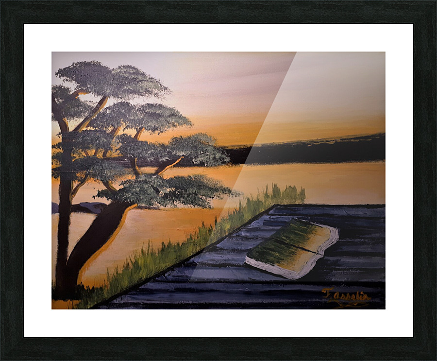 Coucher de Soleil Picture Frame print