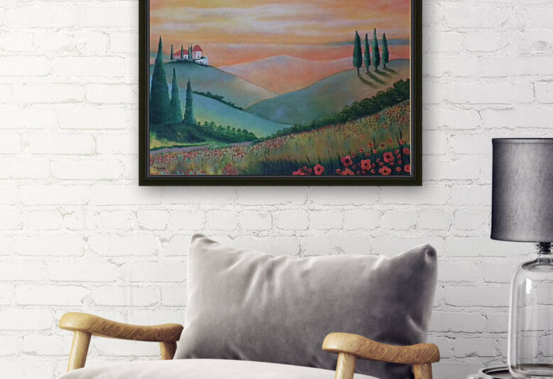 Toscane by France Asselin