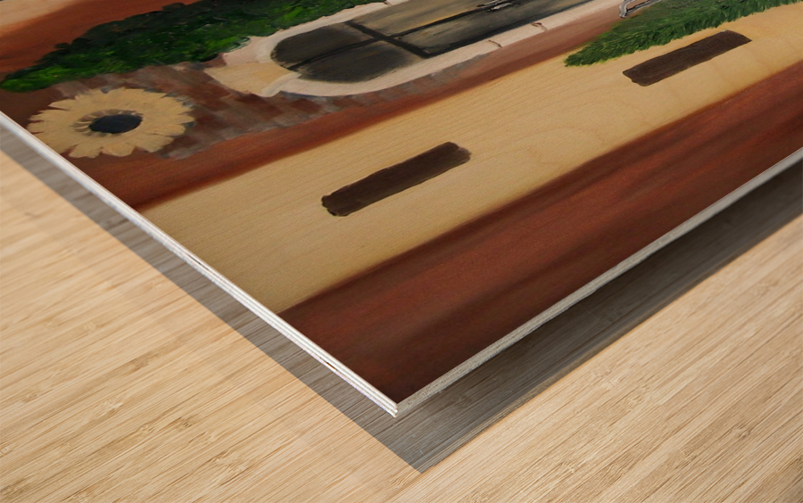 Appartement de Reve Wood print