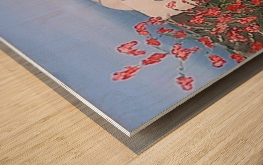 Cottage  Wood print