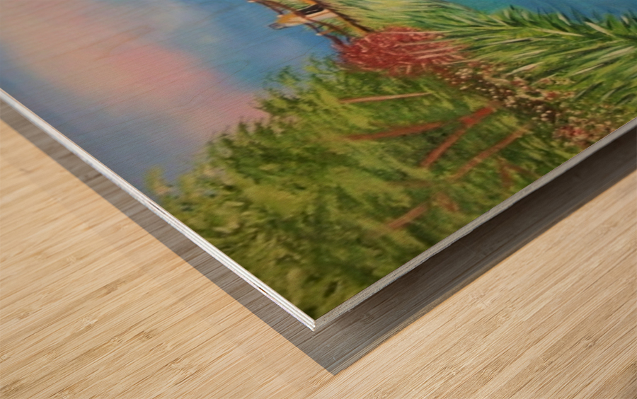  Rendez-Vous Romantique Wood print