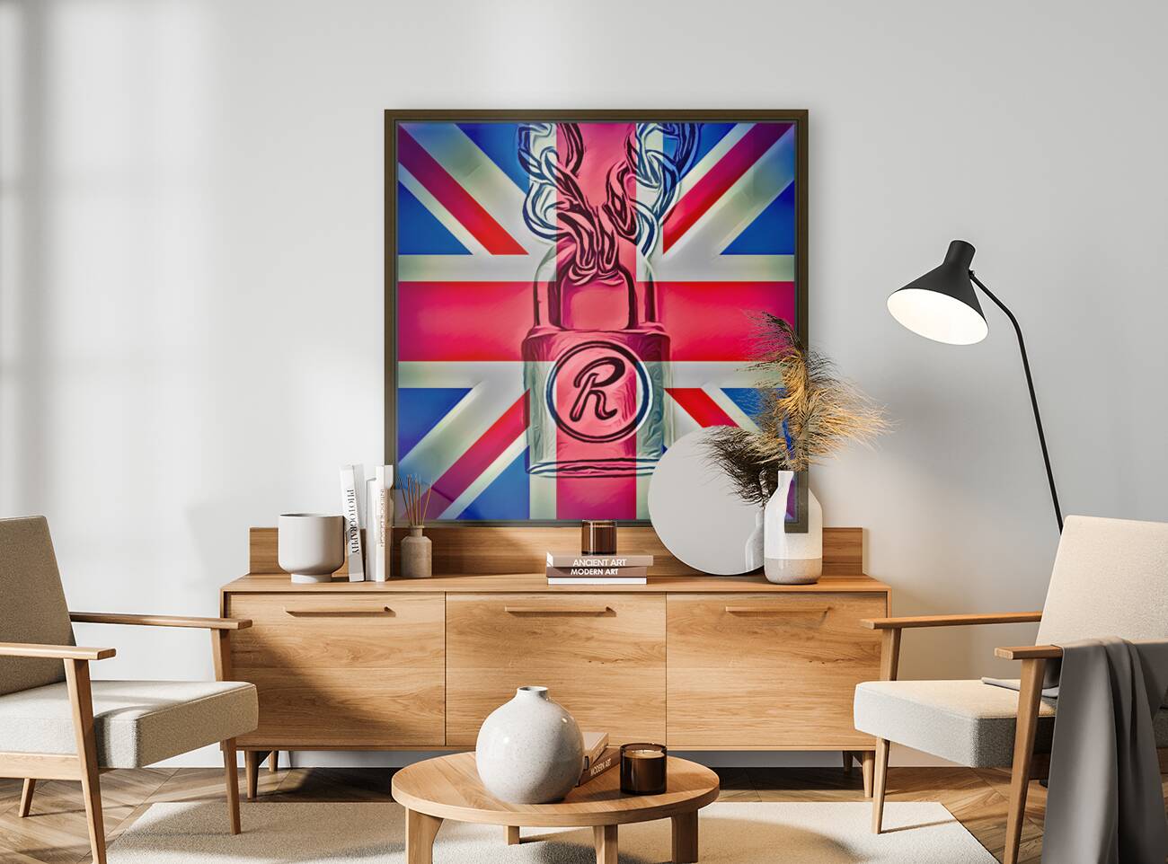Sid Vicious Union Jack Reproduction