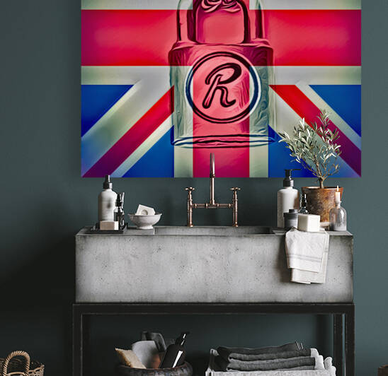 Sid Vicious Union Jack by Tricky Rabbit Art