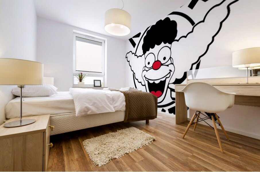The simpsons 30 Mural print