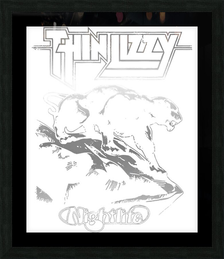 Thin Lizzy 45 Picture Frame print