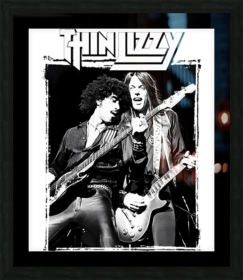 Thin Lizzy 14 Picture Frame print