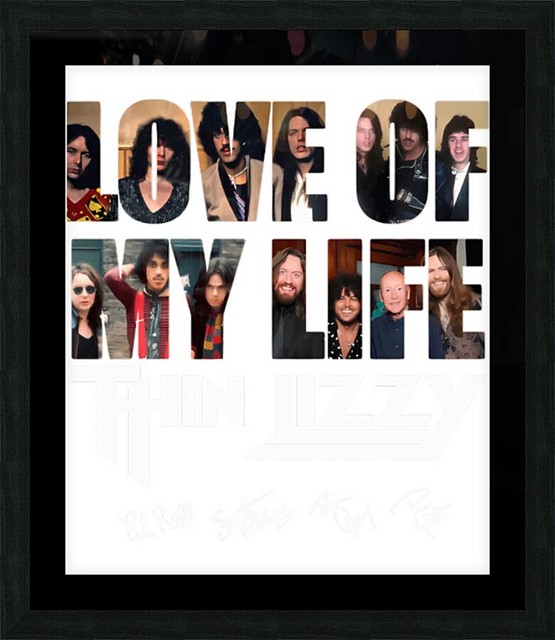 Thin Lizzy 17 Picture Frame print