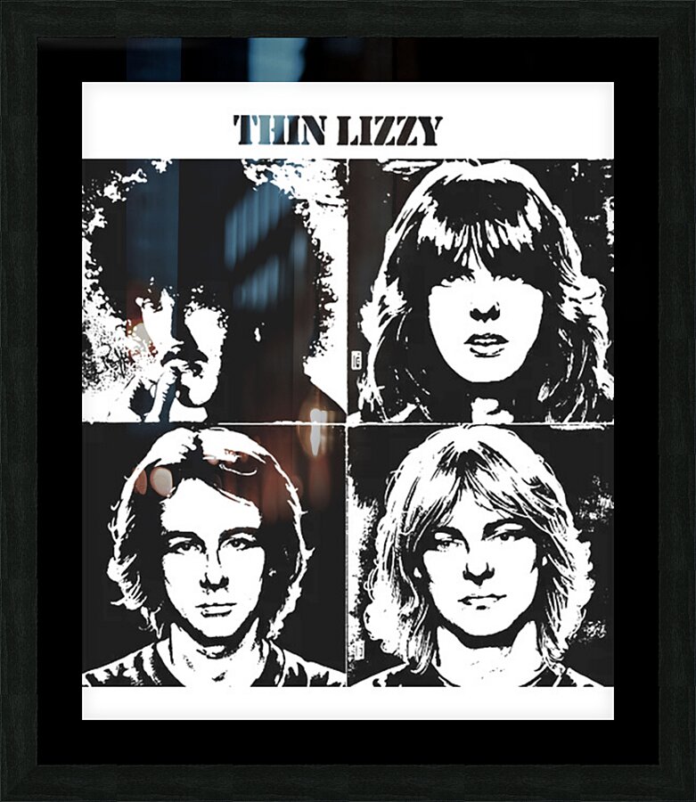 Thin Lizzy 19 Picture Frame print
