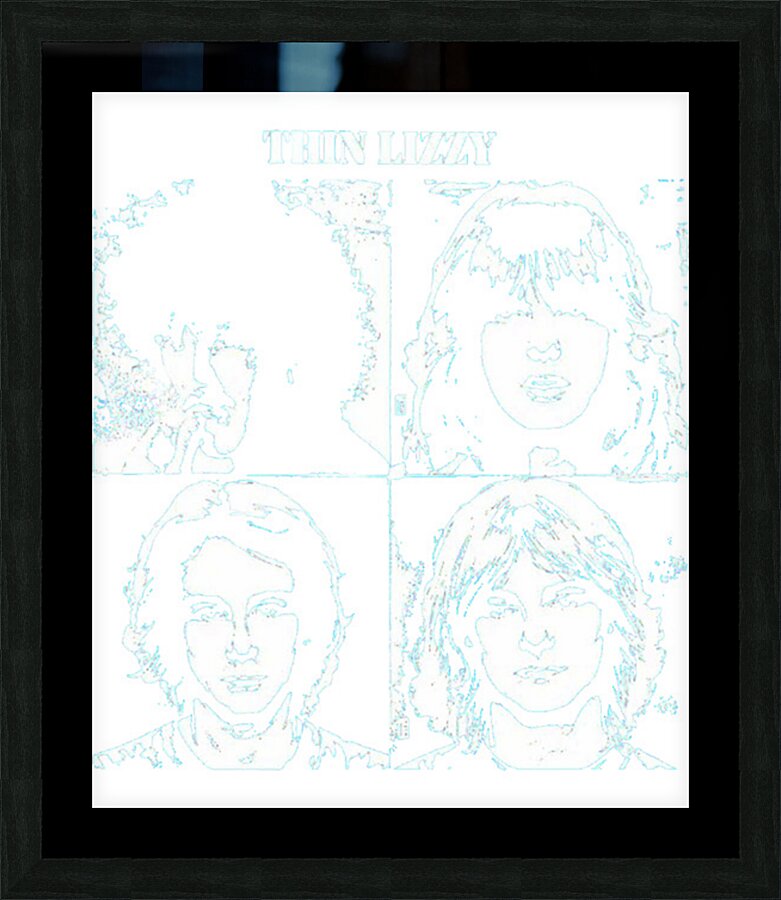 Thin Lizzy 24 Picture Frame print