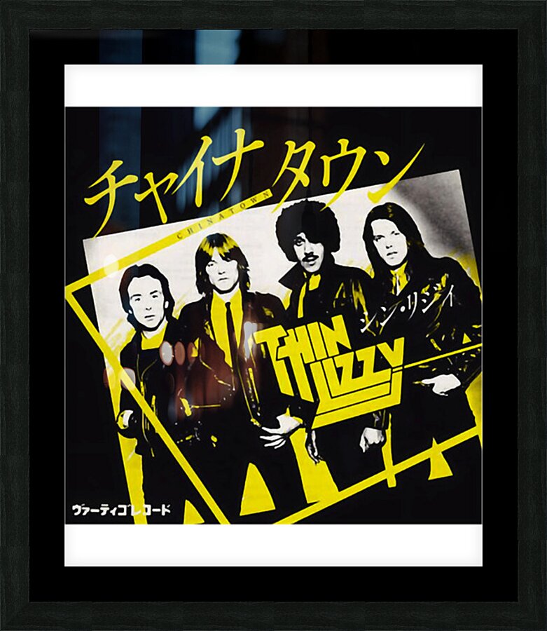 Thin Lizzy 4 Picture Frame print