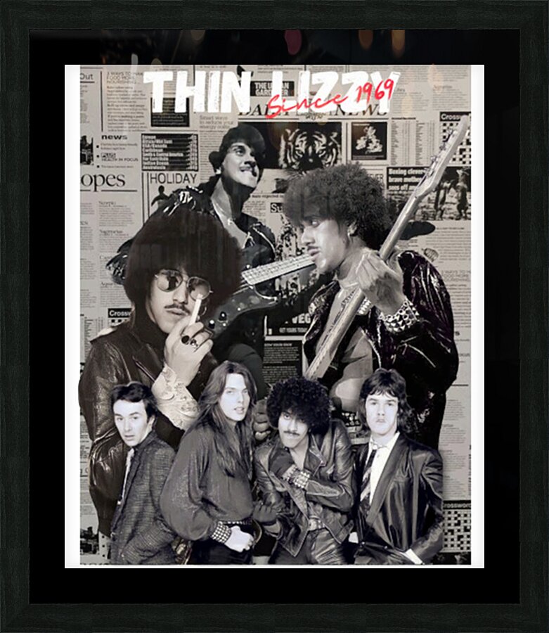 Thin Lizzy 7 Picture Frame print