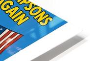 The simpsons 32 HD Metal print