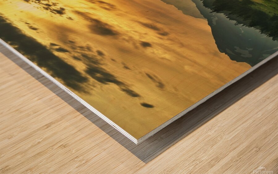 Turnagain Pass Summer Wood print